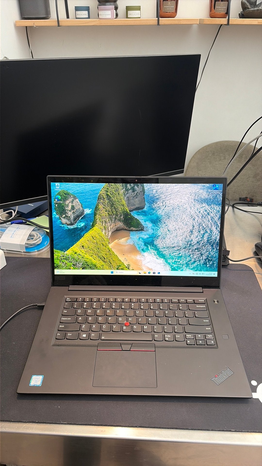 Lenovo ThinkPad P1 Gen 2 | 4K Touch | i7 | 32GB | 512GB SSD⁠, Gebruikt, Ophalen of Verzenden, 4 Ghz of meer, 32 GB