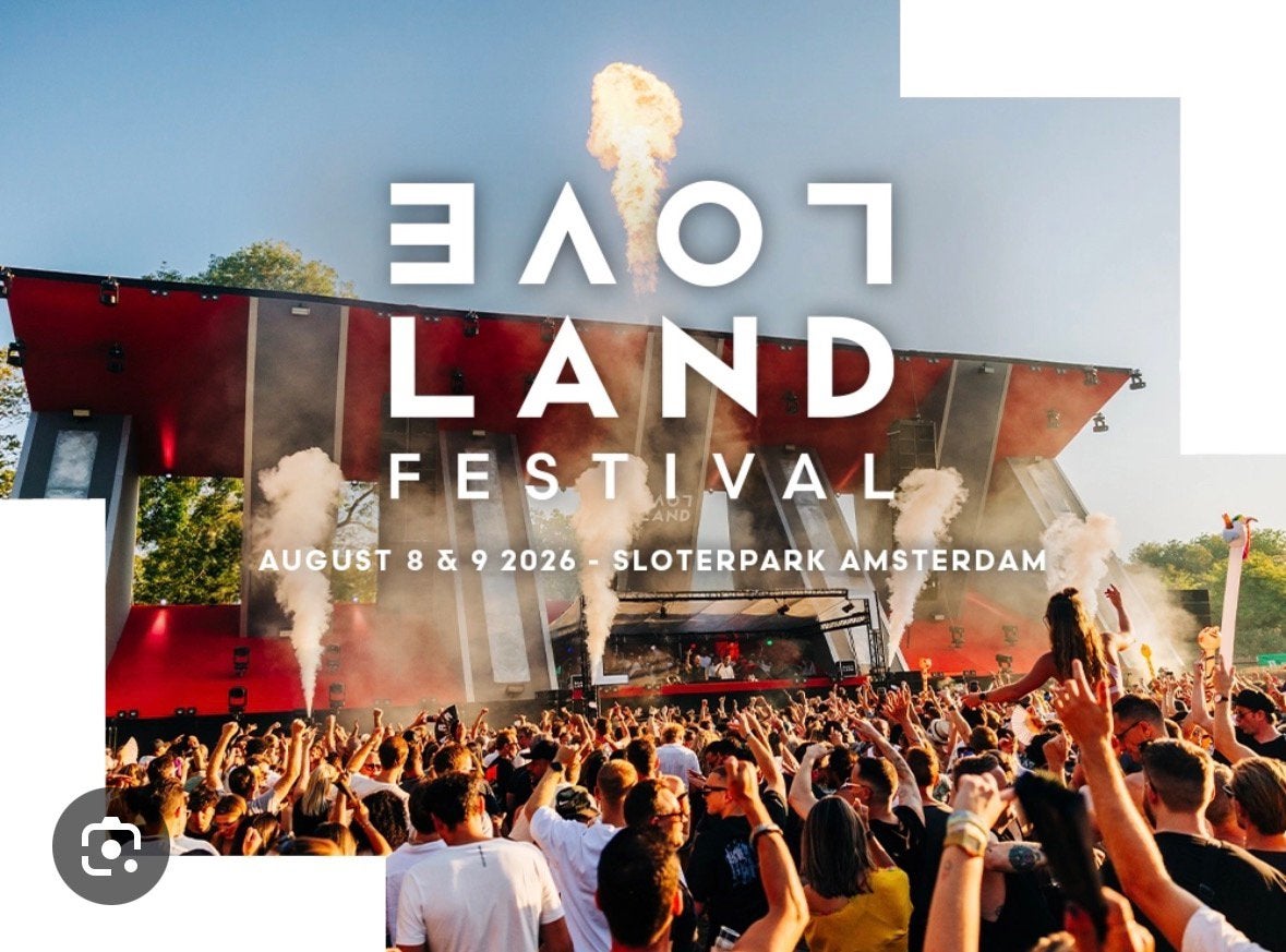 2x Loveland festival weekend tickets - price per ticket, Eén persoon