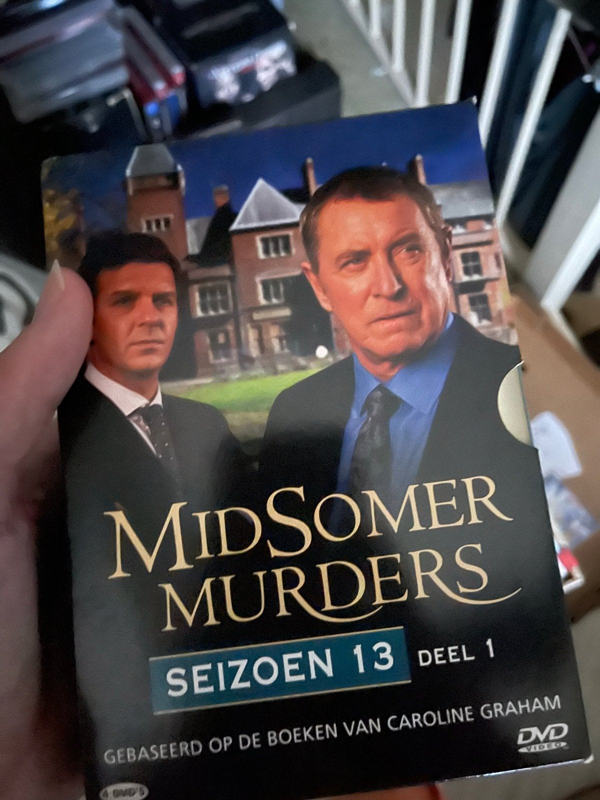 Midsomer Murders Seizoen 13 Deel 1 (4 DVD's), Cd's en Dvd's, Verzenden, Nederlands, Inclusief doosje, Gebruikt
