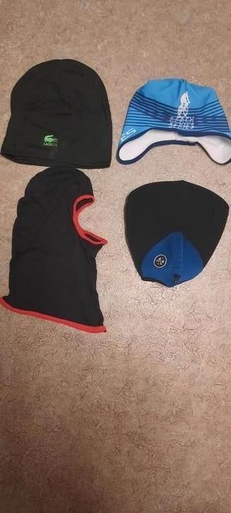 Diverse Balaclava's en Halswarmers - Ski, Fiets, Motor, Hoed, Lacoste (en overig), Gedragen, One size fits all