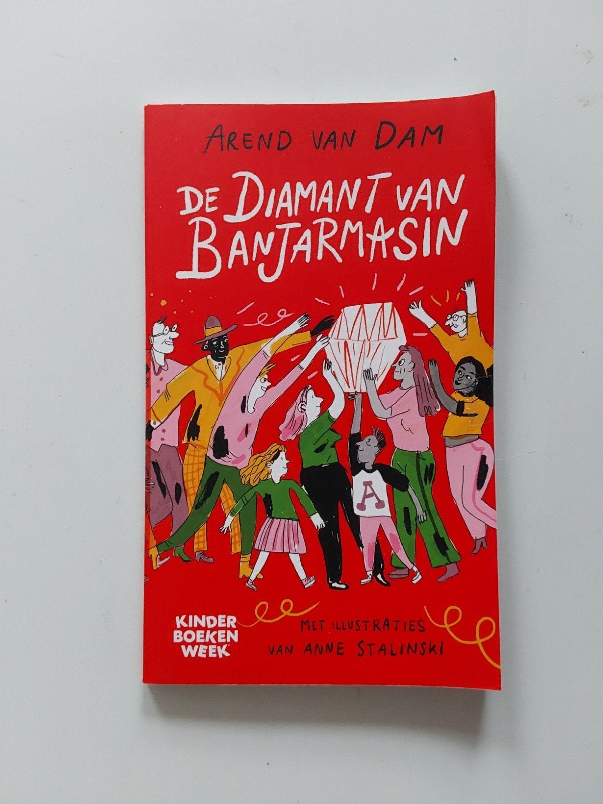 Arend van Dam : De Diamant van Banjarmasin, Ophalen of Verzenden, Gelezen, Arend van Dam