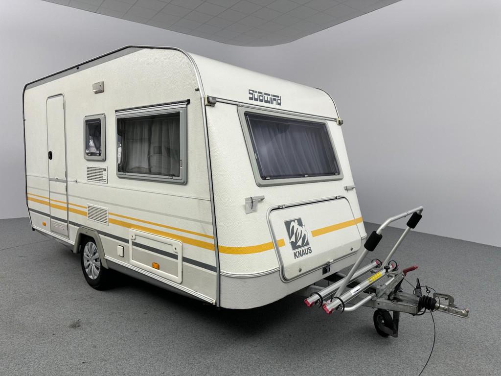 De Knaus Südwind 395 TK Stapelbed Fietsendrager, Caravans en Kamperen, Vast bed, Bedrijf, 750 - 1000 kg, Koelkast