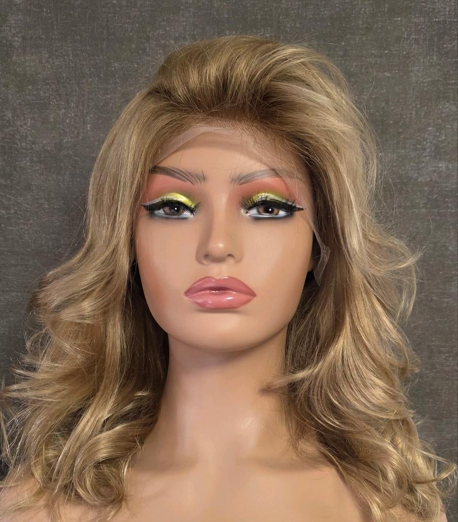 Lace wig echt haar, Ophalen of Verzenden, Nieuw