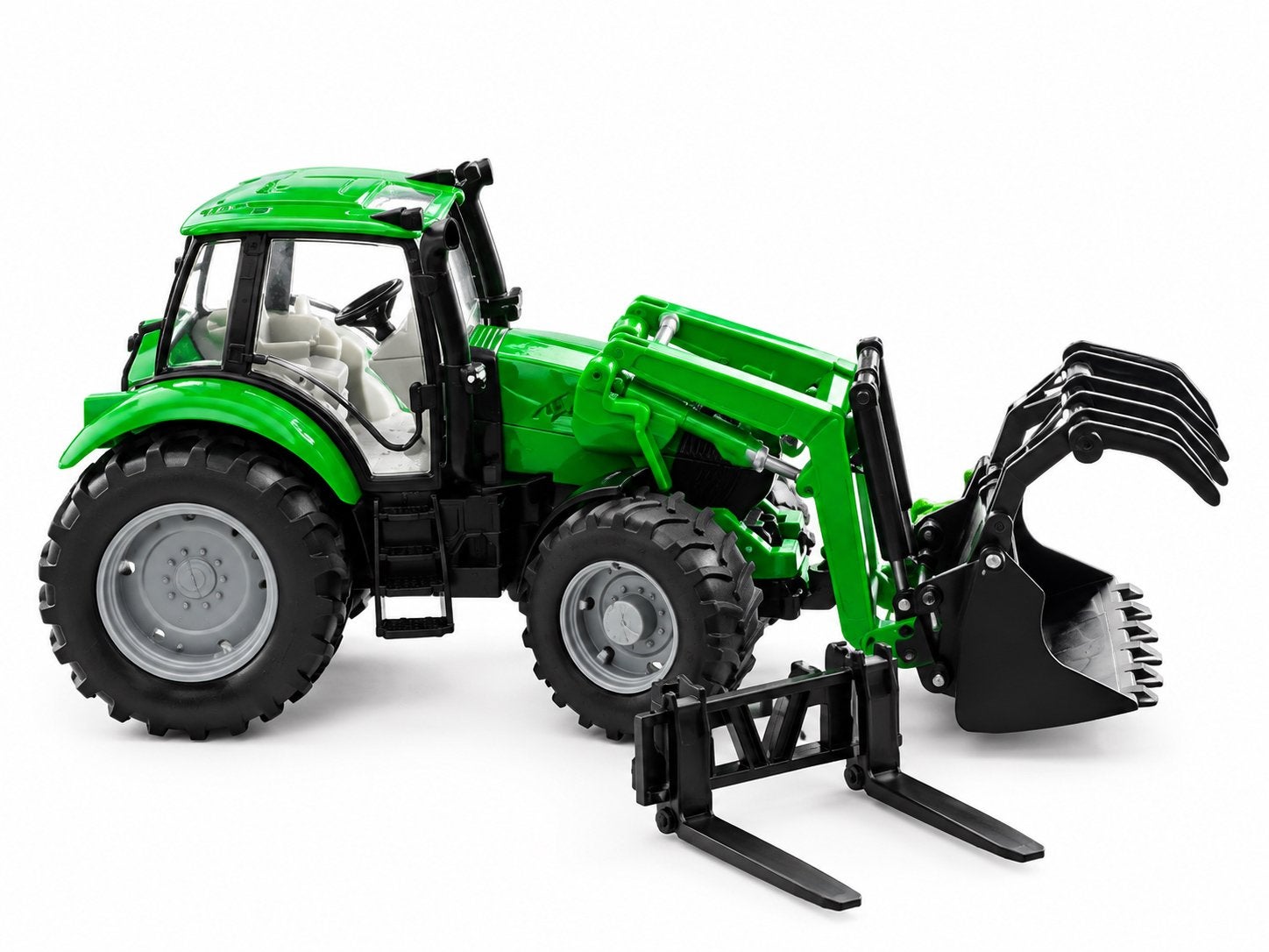 Grote tractor met toebehoren, Ophalen of Verzenden, Gebruikt
