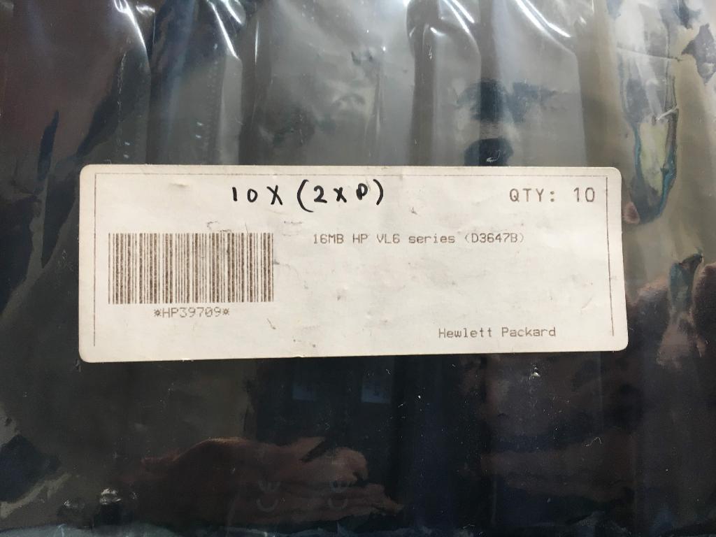 HP D3647B 16MB MEMORY KIT 2 X 8MB EDO 72 PIN  [MEM486] 24-3, Computers en Software, Ophalen of Verzenden, Nieuw, Overige soorten