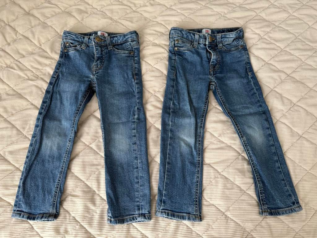 2 Tumble 'n Dry spijkerbroekjes maat 98, Kinderen en Baby's, Kinderkleding | Maat 98, Ophalen of Verzenden, Gebruikt, Jongen of Meisje