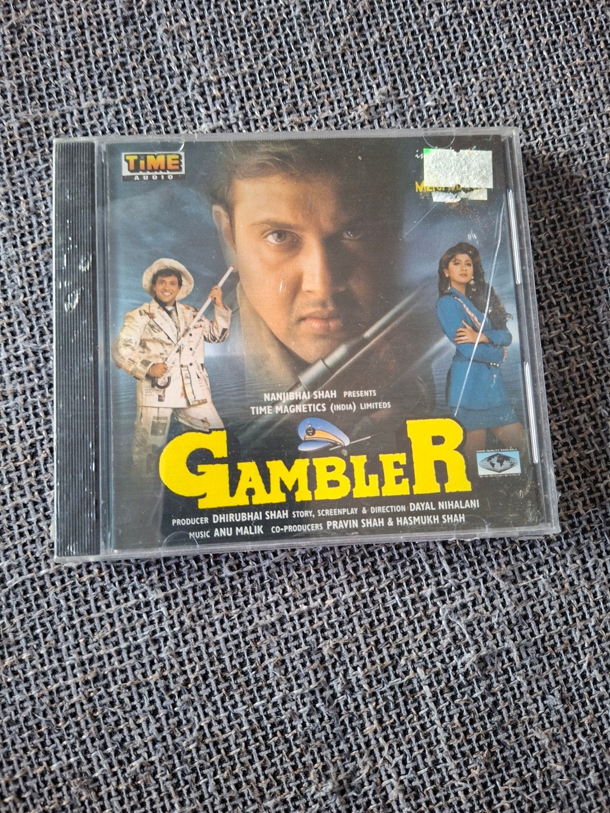 Gambler Bollywood Soundtrack CD - Time Audio, Bollywood, Ophalen of Verzenden, Gebruikt, Soundtrack