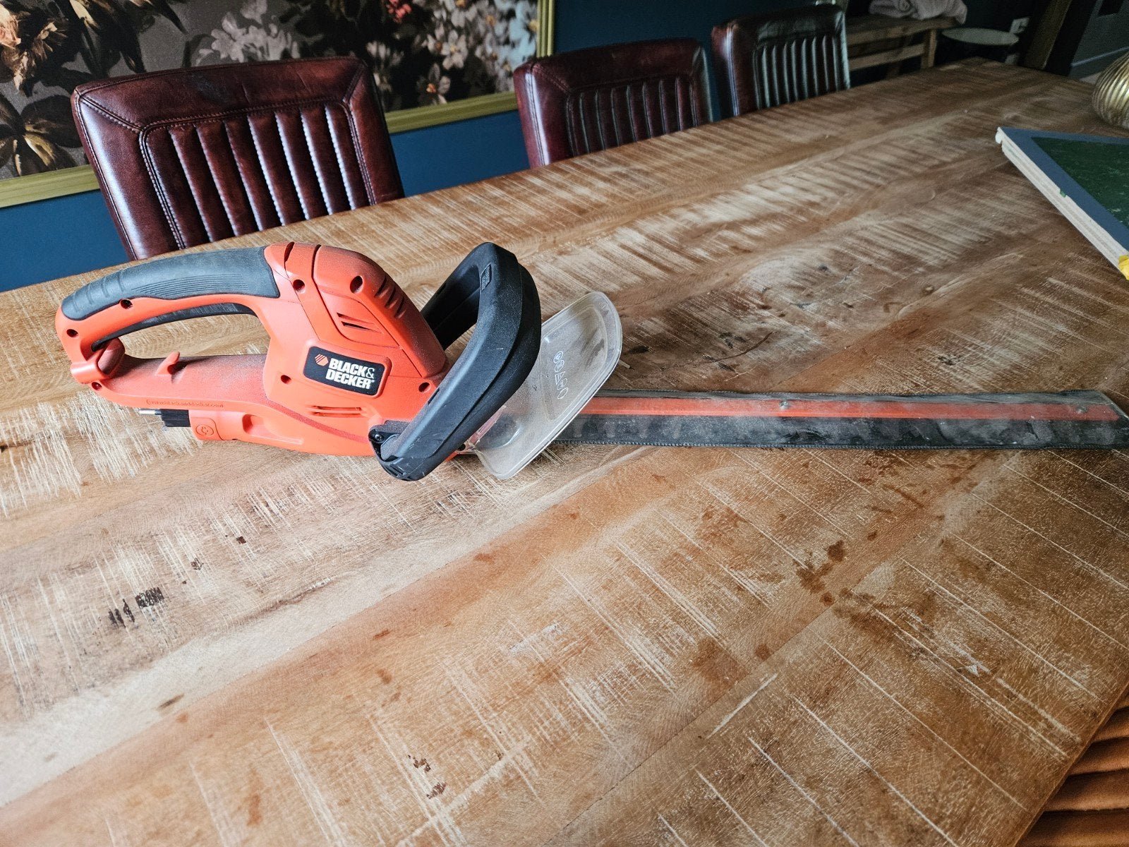 Black & Decker Heggenschaar GT5055 - 500W Elektrisch, Ophalen of Verzenden, Gebruikt, Elektrisch, Black & Decker