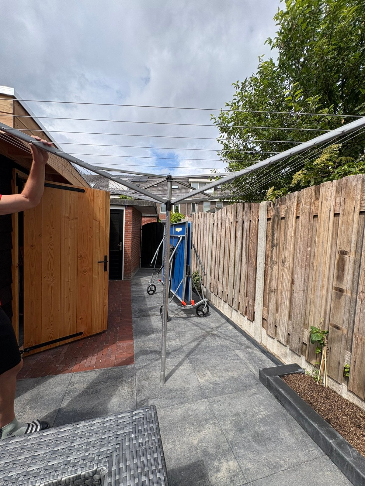 Brabantia Topspinner Droogmolen 50M - Zo goed als nieuw, Tuin en Terras, Droogmolens en Wasrekken, Ophalen, Zo goed als nieuw