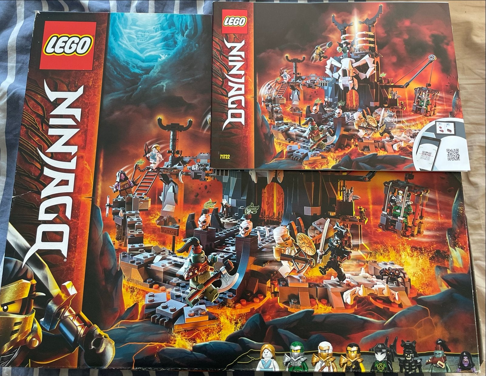 LEGO Ninjago 71722 Skull Sorcerer's Dungeons, Kinderen en Baby's, Speelgoed | Duplo en Lego, Ophalen of Verzenden, Zo goed als nieuw