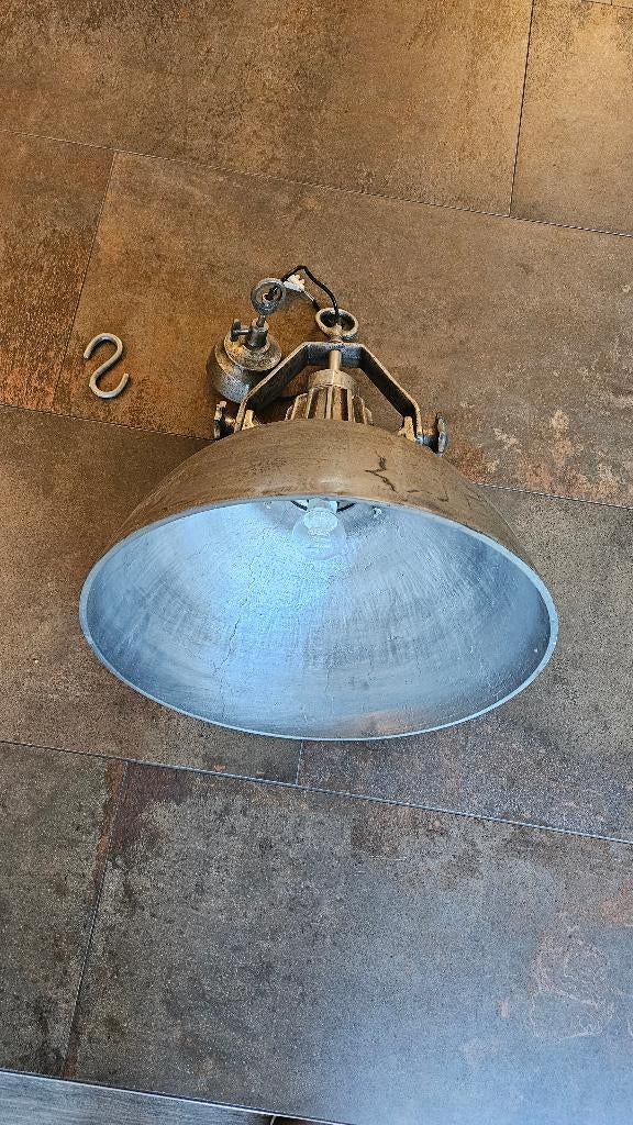 Hanglamp metaal, Ophalen, Zo goed als nieuw, Metaal, 50 tot 75 cm