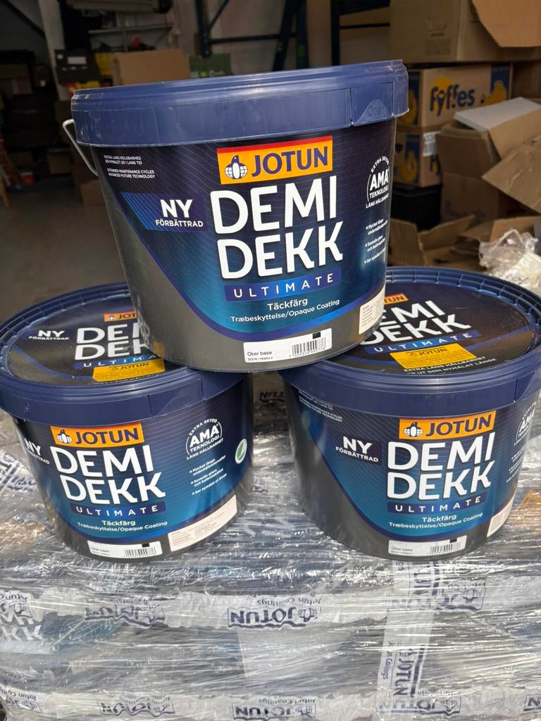 Partij 25 stuks Jotun 10L coating, Doe-het-zelf en Verbouw, Verf, Beits en Lak, Ophalen, Nieuw, Wit