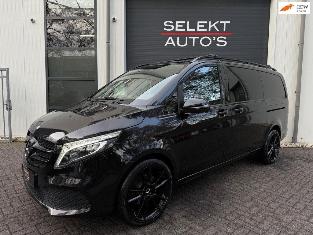 Mercedes-Benz V-klasse 220d Lang DC Xenon/LED/Leder/Navigati, Auto's, Automaat, Achterwielaandrijving, Gebruikt, 4 cilinders