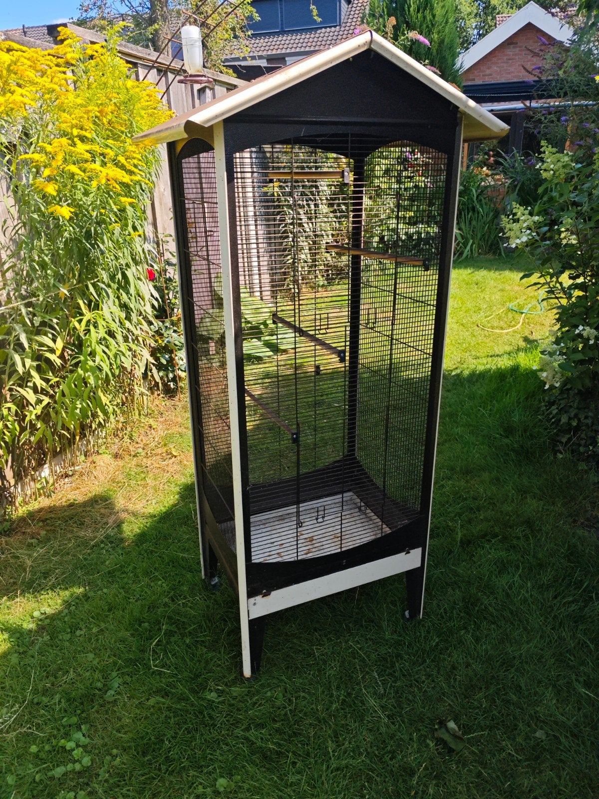 vogel kooi / volliere, Ophalen, Metaal, Vogelkooi