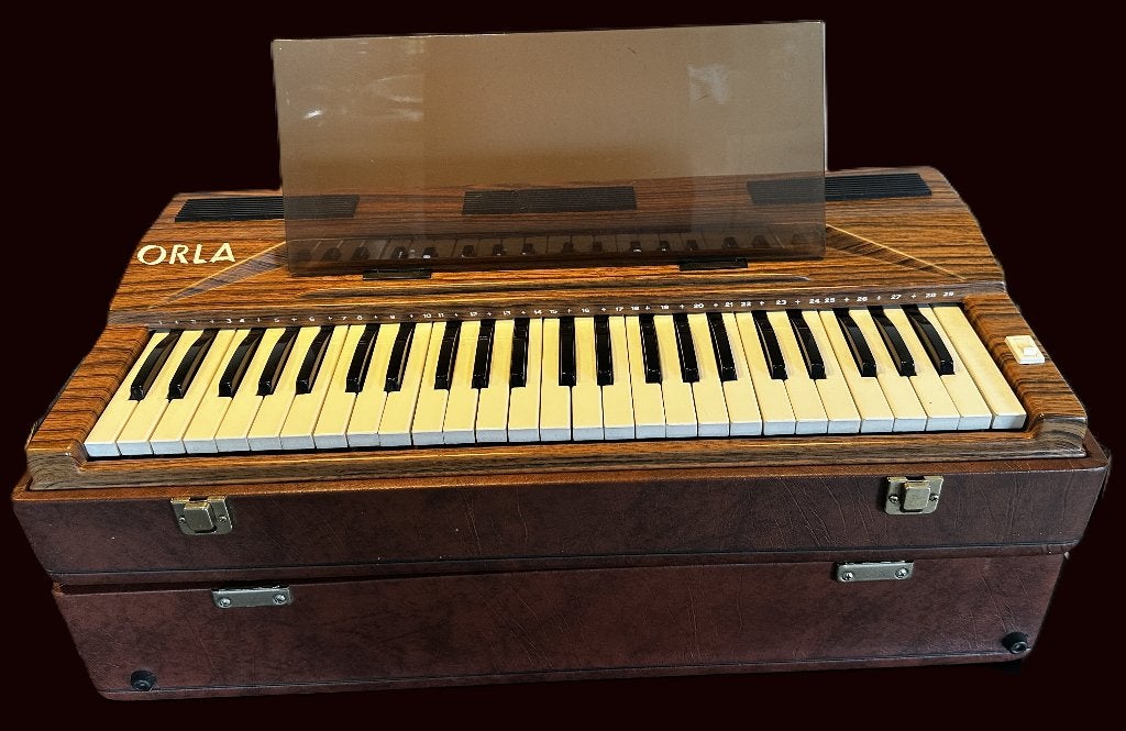 Vintage Orla Elektrisch Kistorgel / Rietorgel - 60s/70s, Ophalen, Gebruikt, 1 klavier, Orgel