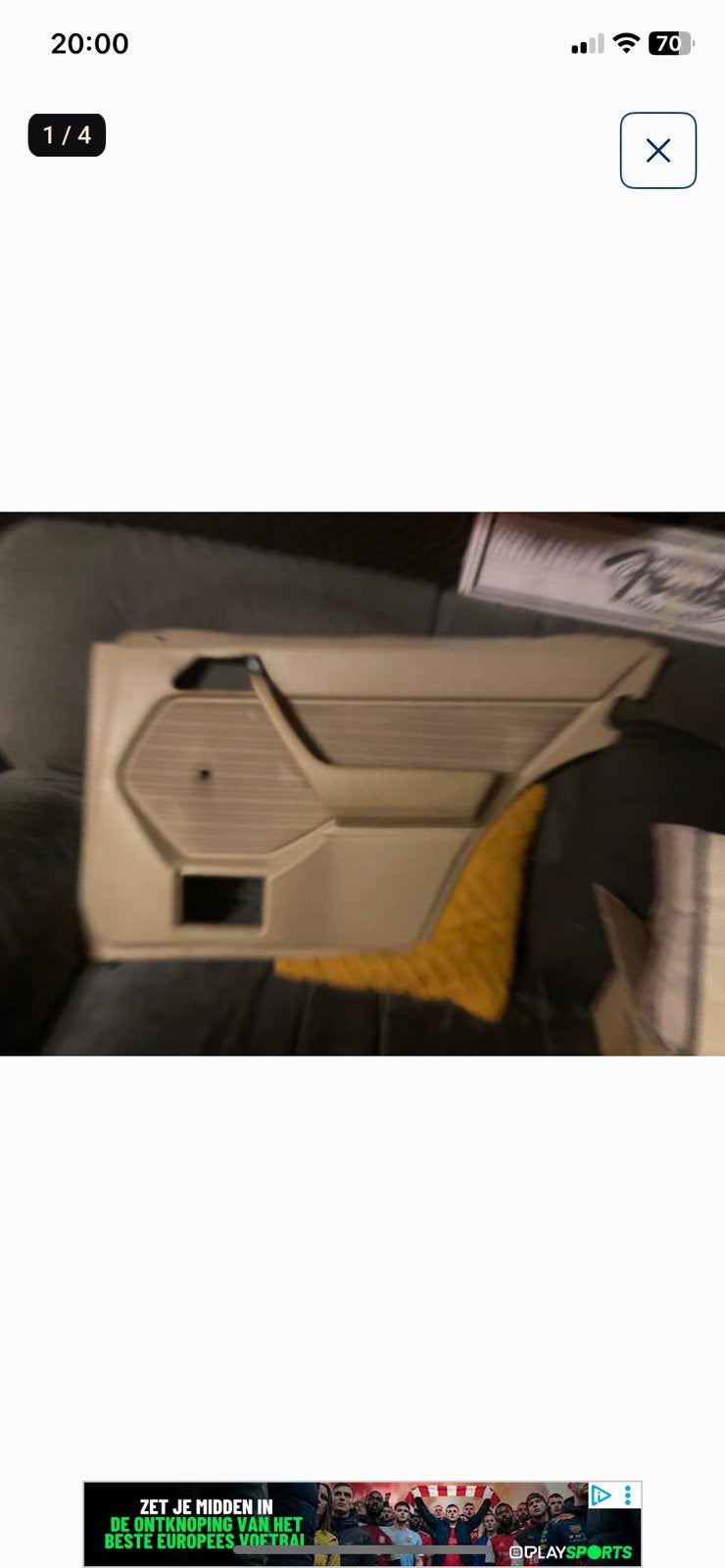 Mercedes W124 deurkaarten achter sedan, Ophalen of Verzenden, Gebruikt, Mercedes-Benz