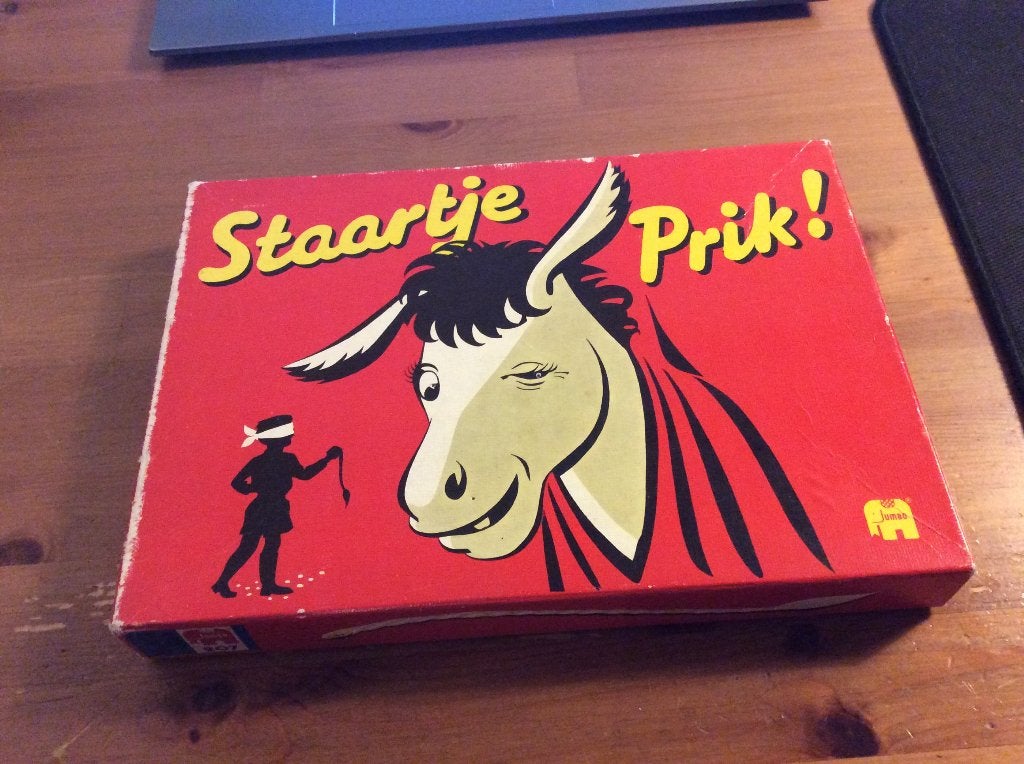 Staartje prik Jumbo. gebruikt vintage Met extra Pluto poster, Ophalen of Verzenden, Gebruikt, Jumbo