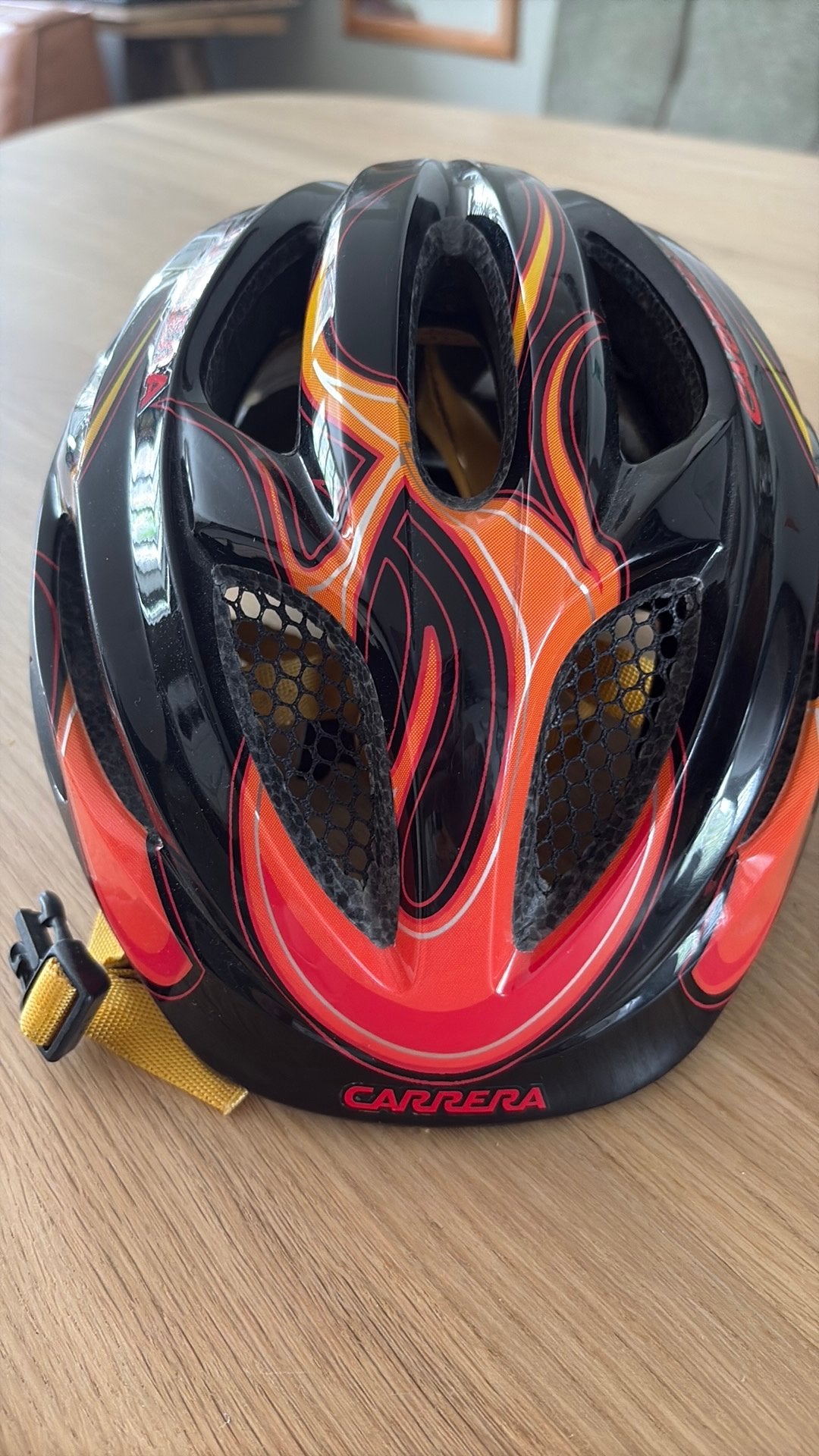 Carrera fietshelm, Fietsen en Brommers, Fietsaccessoires | Fietshelmen, Ophalen, Zo goed als nieuw, XXS