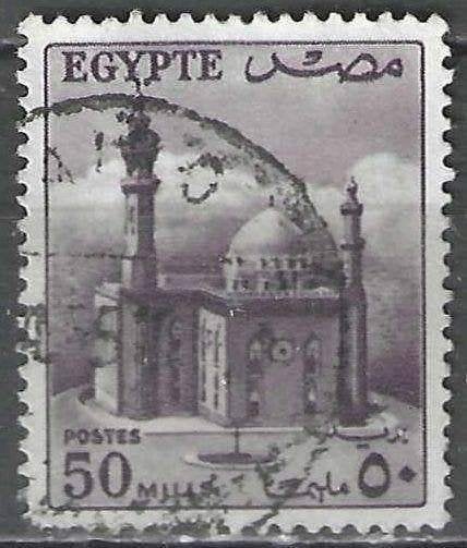 Egypte 1953/1956 - Yvert 322 - Moskee Sultan Hussein   (ST), Verzenden, Egypte, Gestempeld