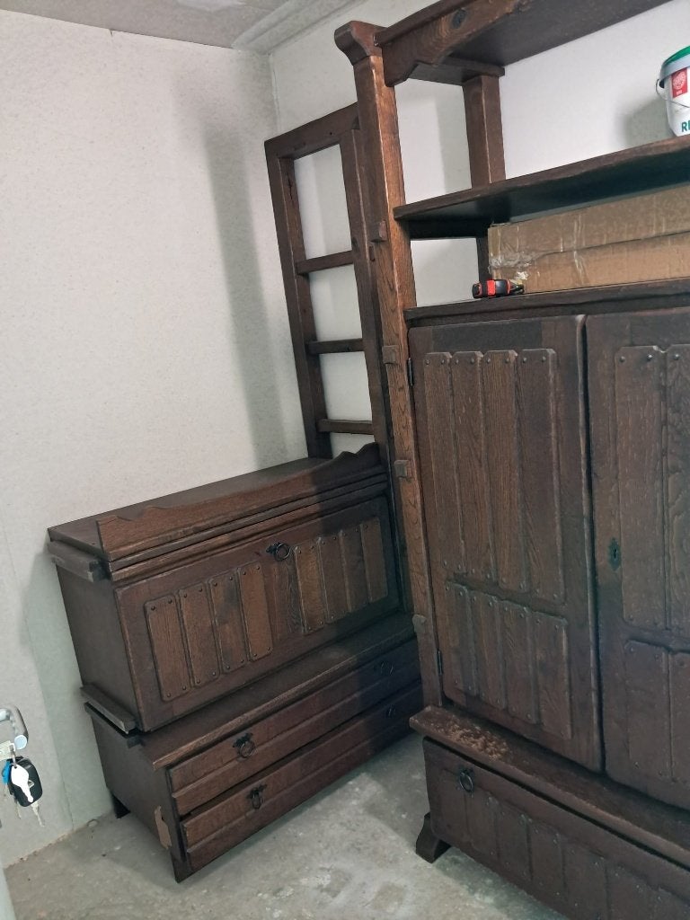 gratis eiken kast brede te maken door inhangsysteem, Huis en Inrichting, Ophalen, Gebruikt, 150 tot 200 cm, Eikenhout