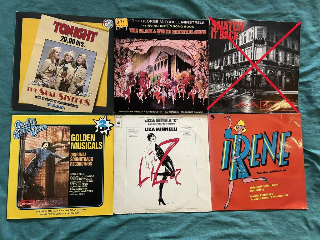 13 LP's Musical Buitenland (ook per stuk te koop), Cd's en Dvd's, Ophalen of Verzenden, 1980 - 1989, Gebruikt, 12 inch