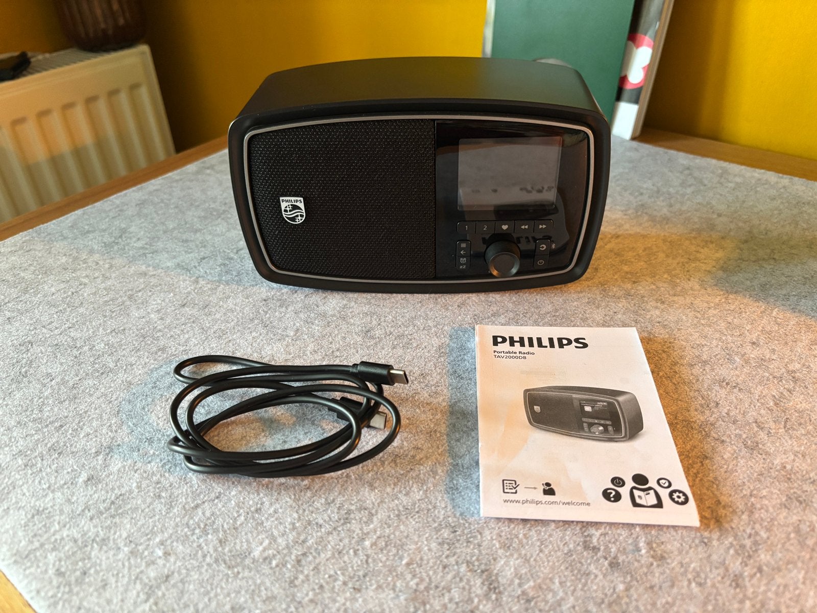 Philips retro DAB+/FM radio, Ophalen of Verzenden, Zo goed als nieuw