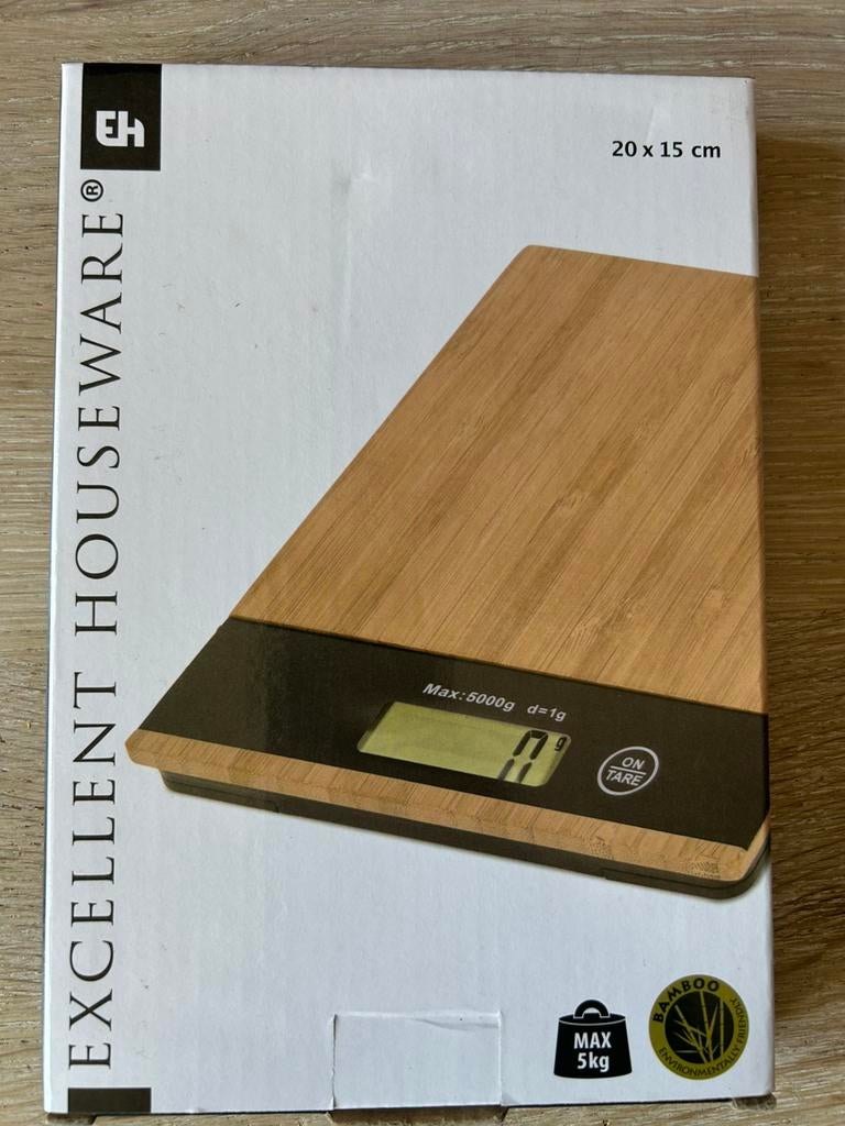 Keukenweegschaal Nieuw!!!!!!, Ophalen, Minder dan 10 kg, Keukenweegschaal, 1 tot 500 gram