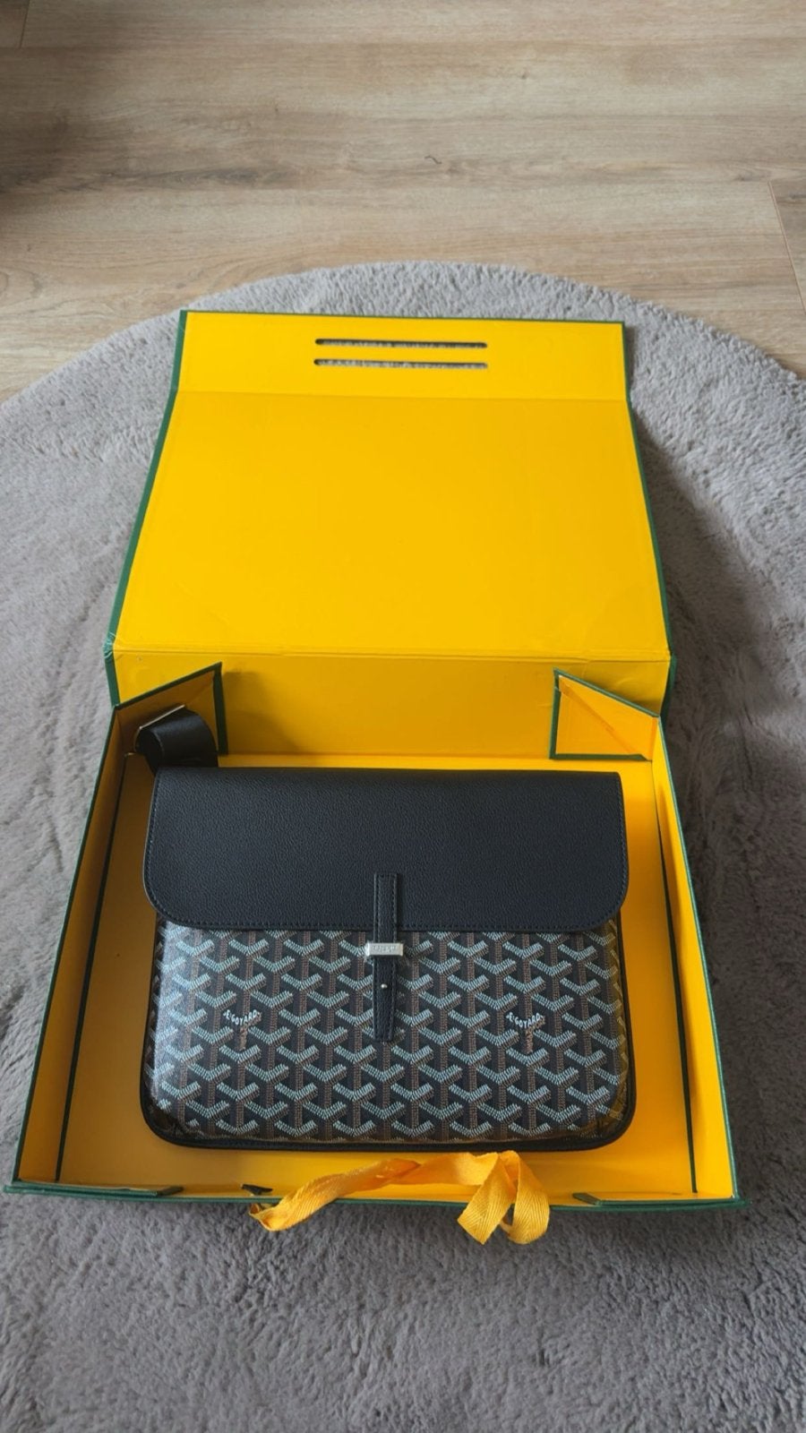 Goyard Coursier, Overige merken, Zwart, Ophalen of Verzenden, Zo goed als nieuw
