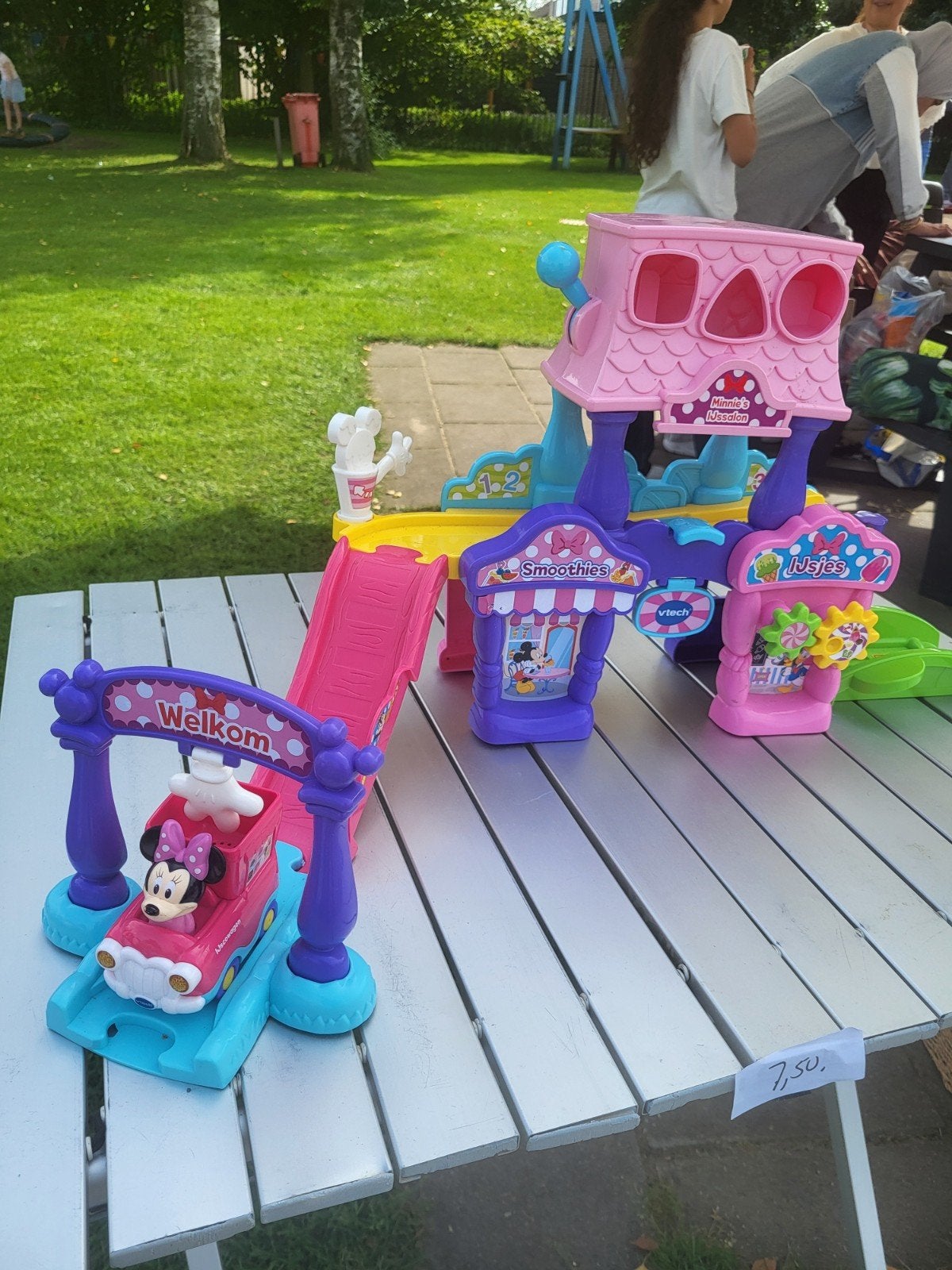 VTech Minnie Mouse IJssalon Speelset met IJscowagen, Kinderen en Baby's, Ophalen, Zo goed als nieuw, 2 tot 4 jaar