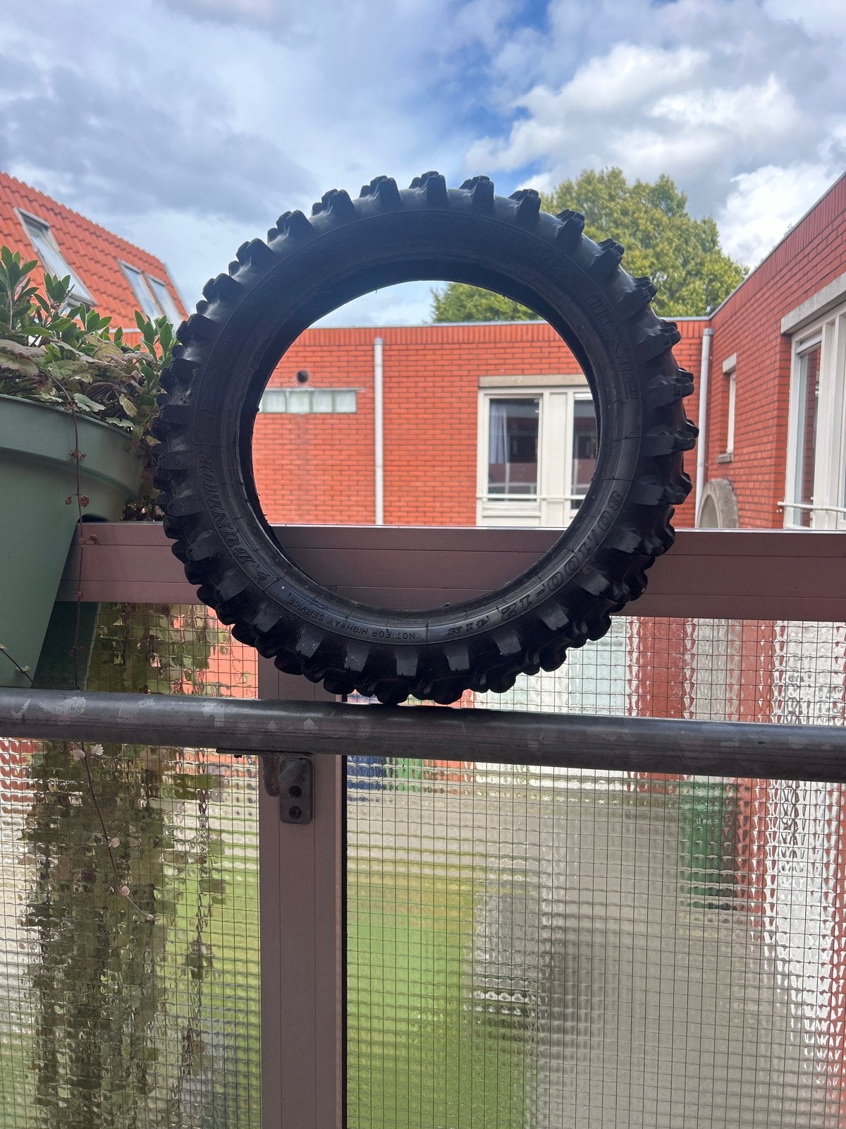 Motorcross band zonder binnenband en velg, Ophalen of Verzenden, Gebruikt