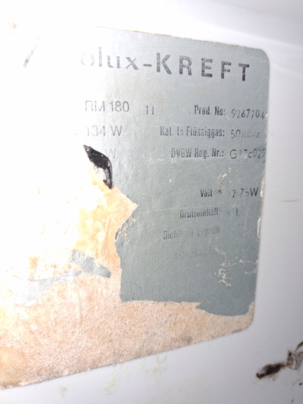 Electrolux koelkast op gas & op 12 volt & op 230 volt, Ophalen, Gebruikt