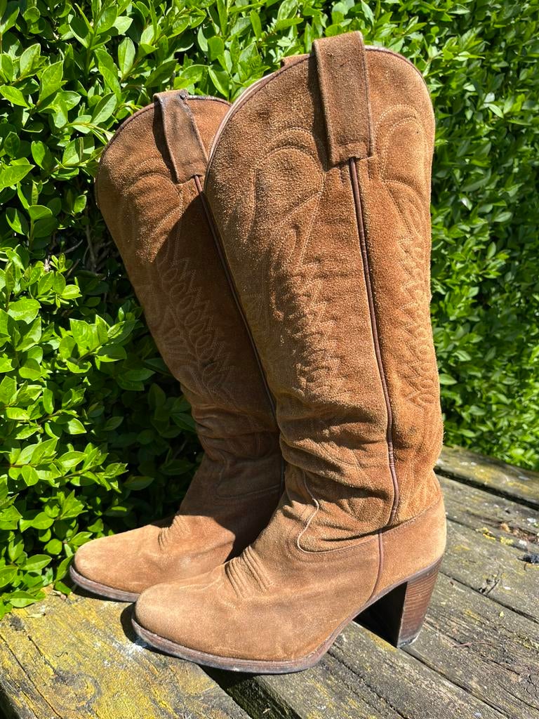 Sendra cowboylaarzen, Ophalen, Hoge laarzen, Bruin, Gedragen