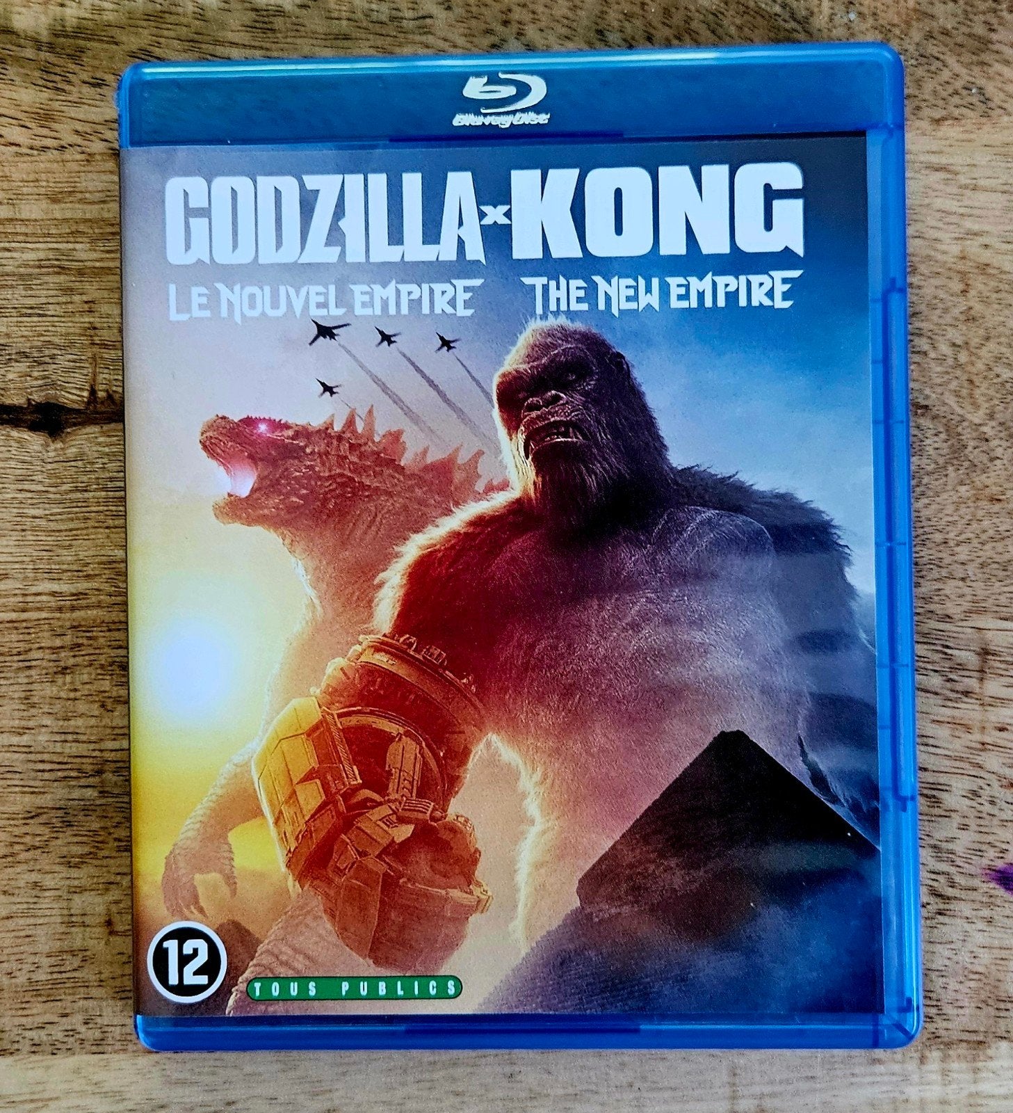 Godzilla x Kong: The New Empire - Blu-ray, Cd's en Dvd's, Blu-ray, Ophalen of Verzenden, Zo goed als nieuw, Actie
