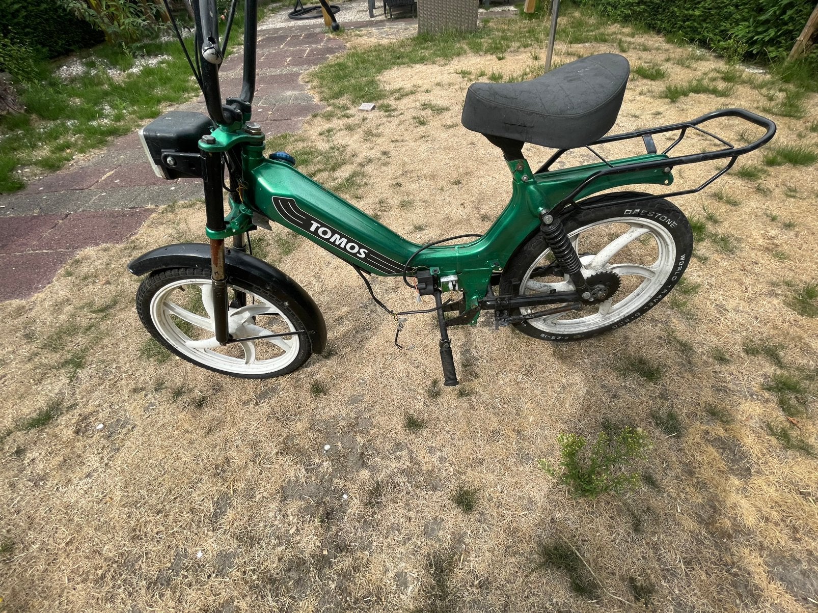 Tomos frame, Ophalen, Zo goed als nieuw