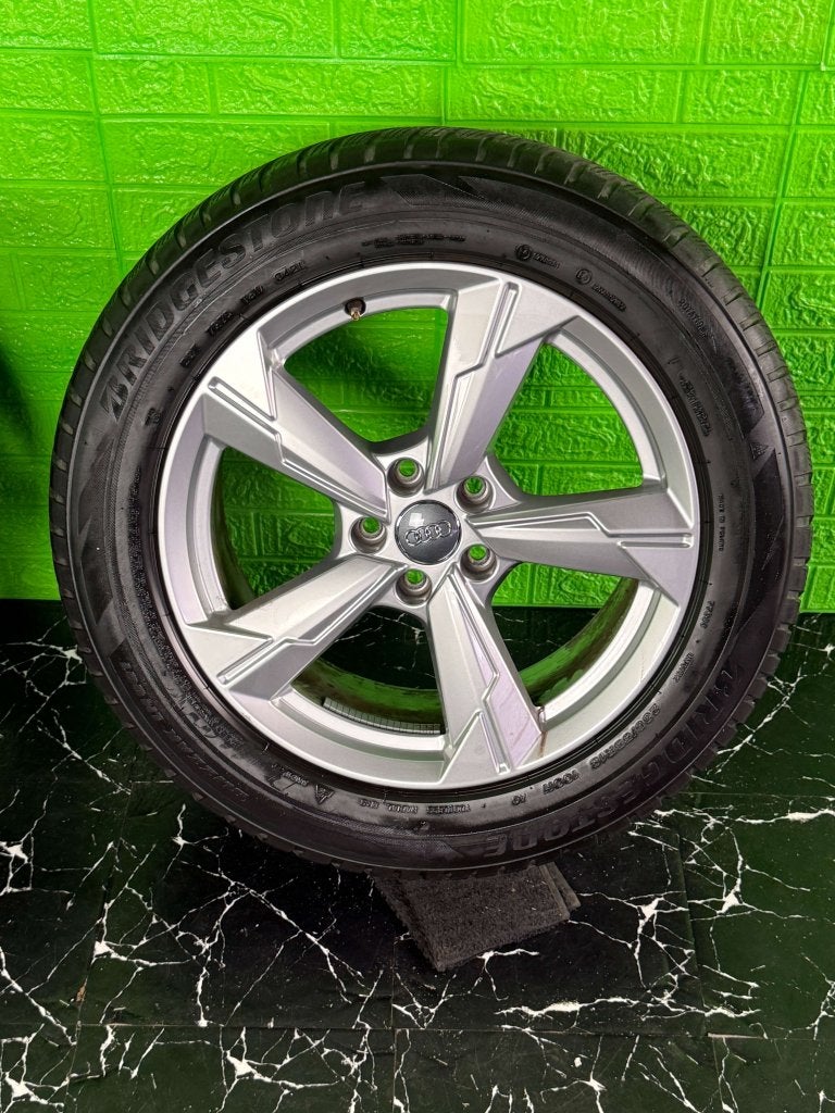 Originele Audi A6 S6 A7 S7 velgen 18" 5x112 winterset 7mm, Auto-onderdelen, Niet ingevuld, 18 inch, Gebruikt, Banden en Velgen