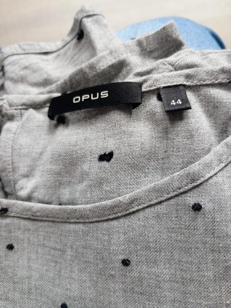 Opus grijze shirt maat 44, Ophalen of Verzenden, Gedragen, Maat 42/44 (L), Grijs
