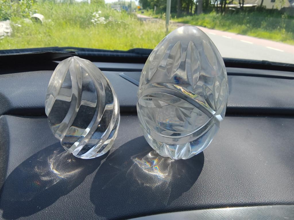 Glazen kristallen beeldjes, Ophalen, Zo goed als nieuw, Dier