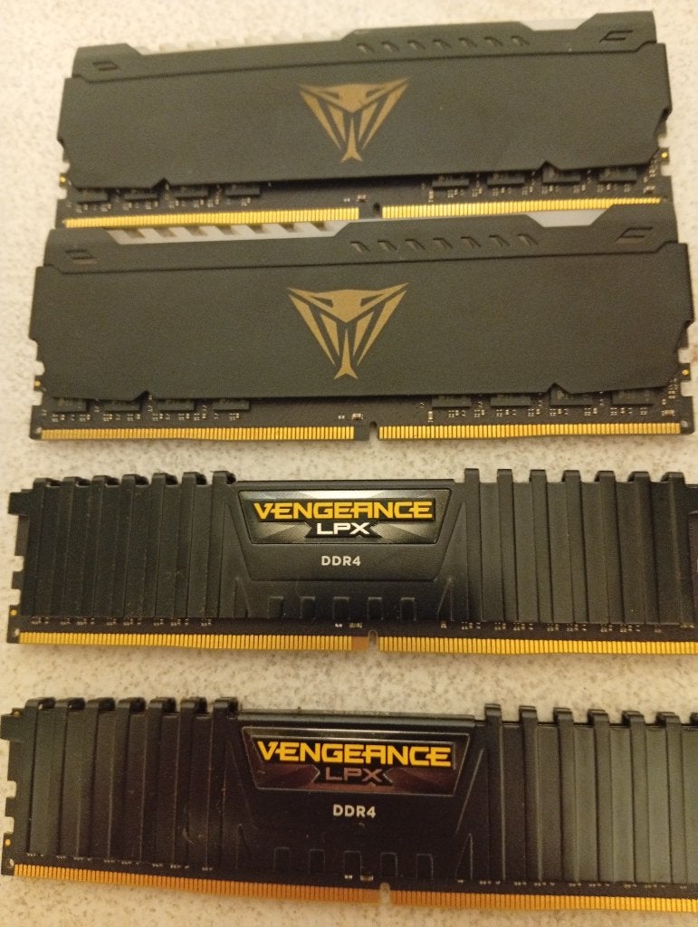 4x8 (32)Gb DDR4 3200mhz, Computers en Software, Gebruikt, 32 GB, DDR4, Ophalen of Verzenden
