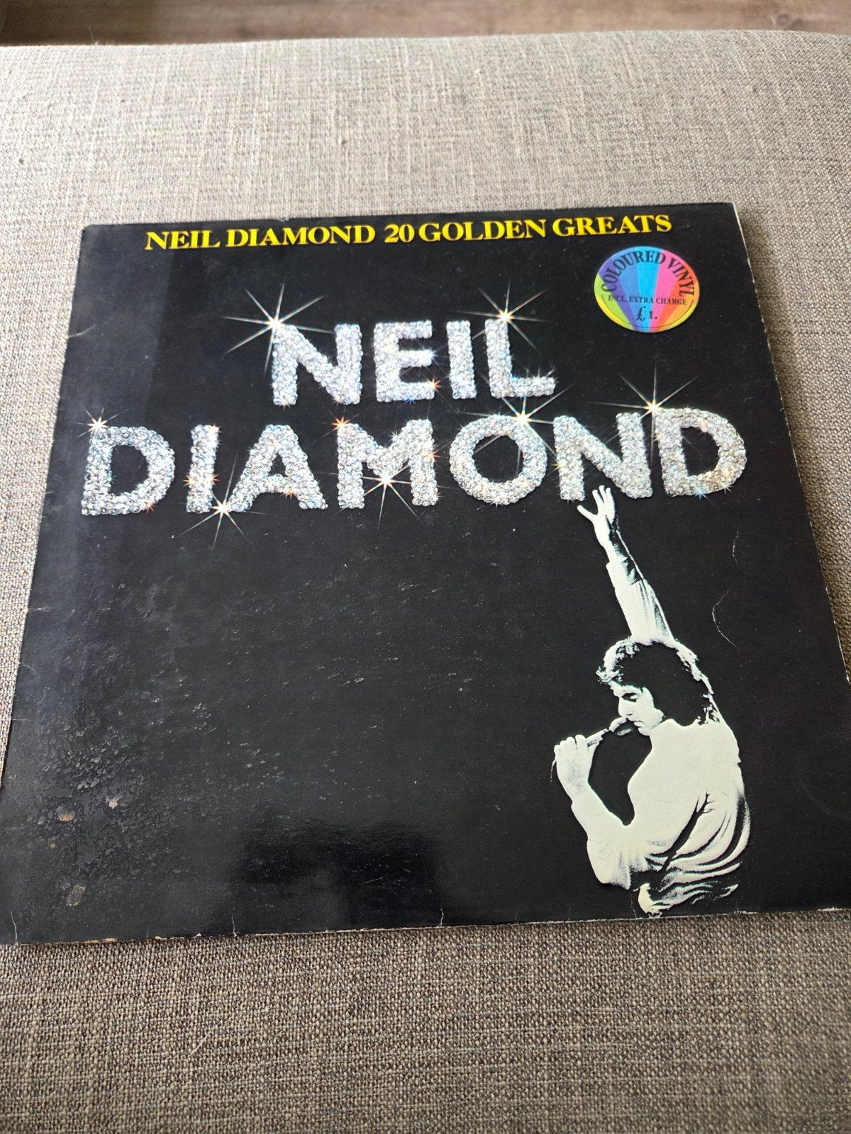 Neil Diamond - 20 Golden Greats (Gekleurd Vinyl), Colored vinyl, Ophalen of Verzenden, Gebruikt, 12 inch