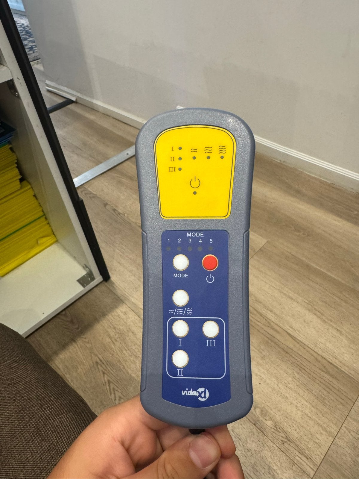 VidaXL Massagestoel - Zo goed als nieuw, Ophalen, Zo goed als nieuw, Stof, 75 tot 100 cm