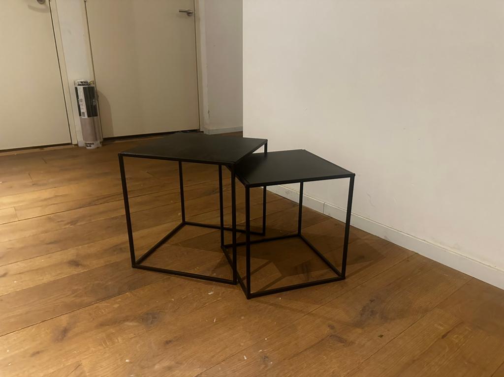 Bijzettafels, 45 tot 60 cm, Minder dan 55 cm, Rond, Ophalen of Verzenden