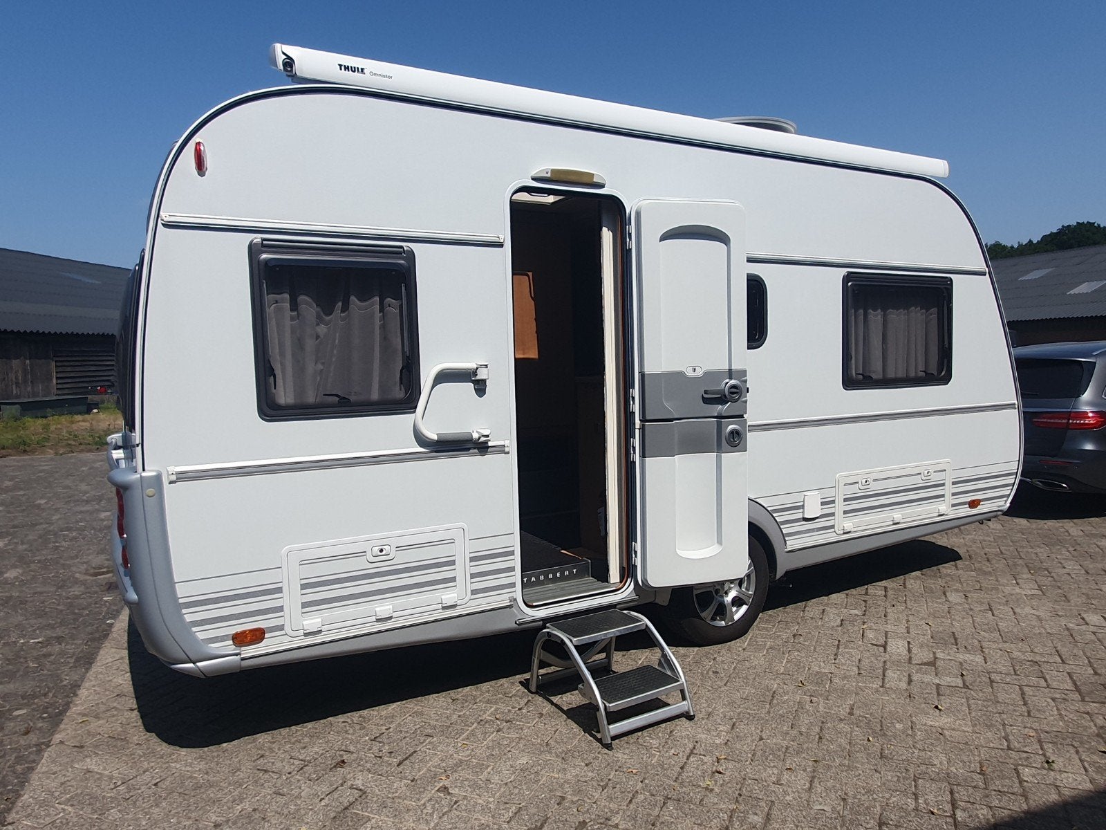 Tabbert DaVinci 450 TD - Mover-Thule luifel-Dorema luifel, Rondzit, Tabbert, Luifel, Particulier