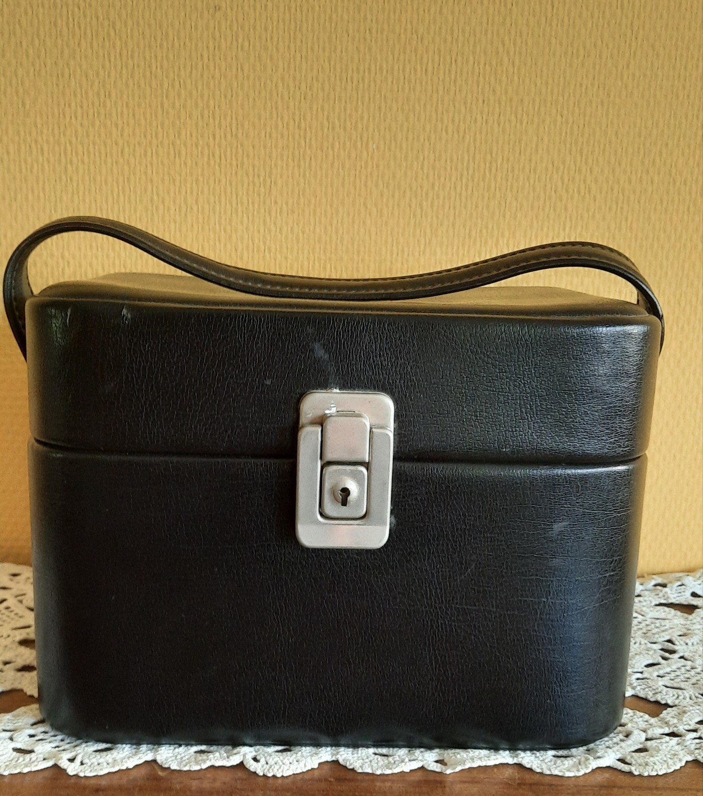 Vintage BEAUTYCASE, Sieraden, Tassen en Uiterlijk, Beautycases, Ophalen of Verzenden, Gebruikt
