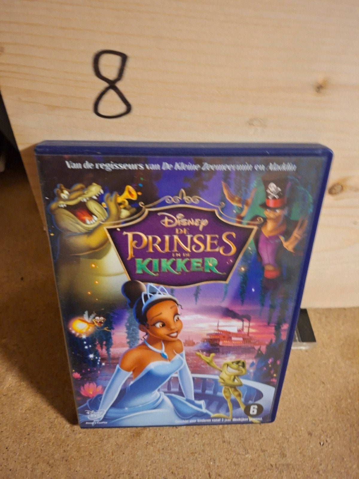 Disney De Prinses en de Kikker DVD, Gebruikt, Nederlands, Ophalen of Verzenden, Vanaf 6 jaar