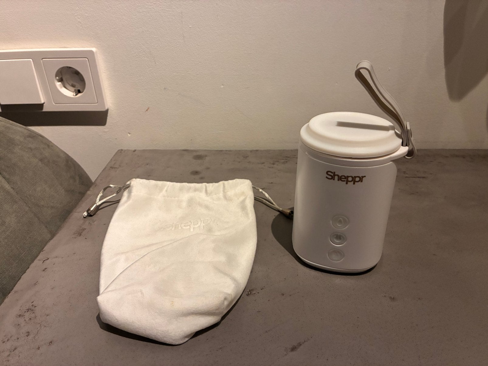 Sheppr flessenwarmer, Ophalen, Zo goed als nieuw
