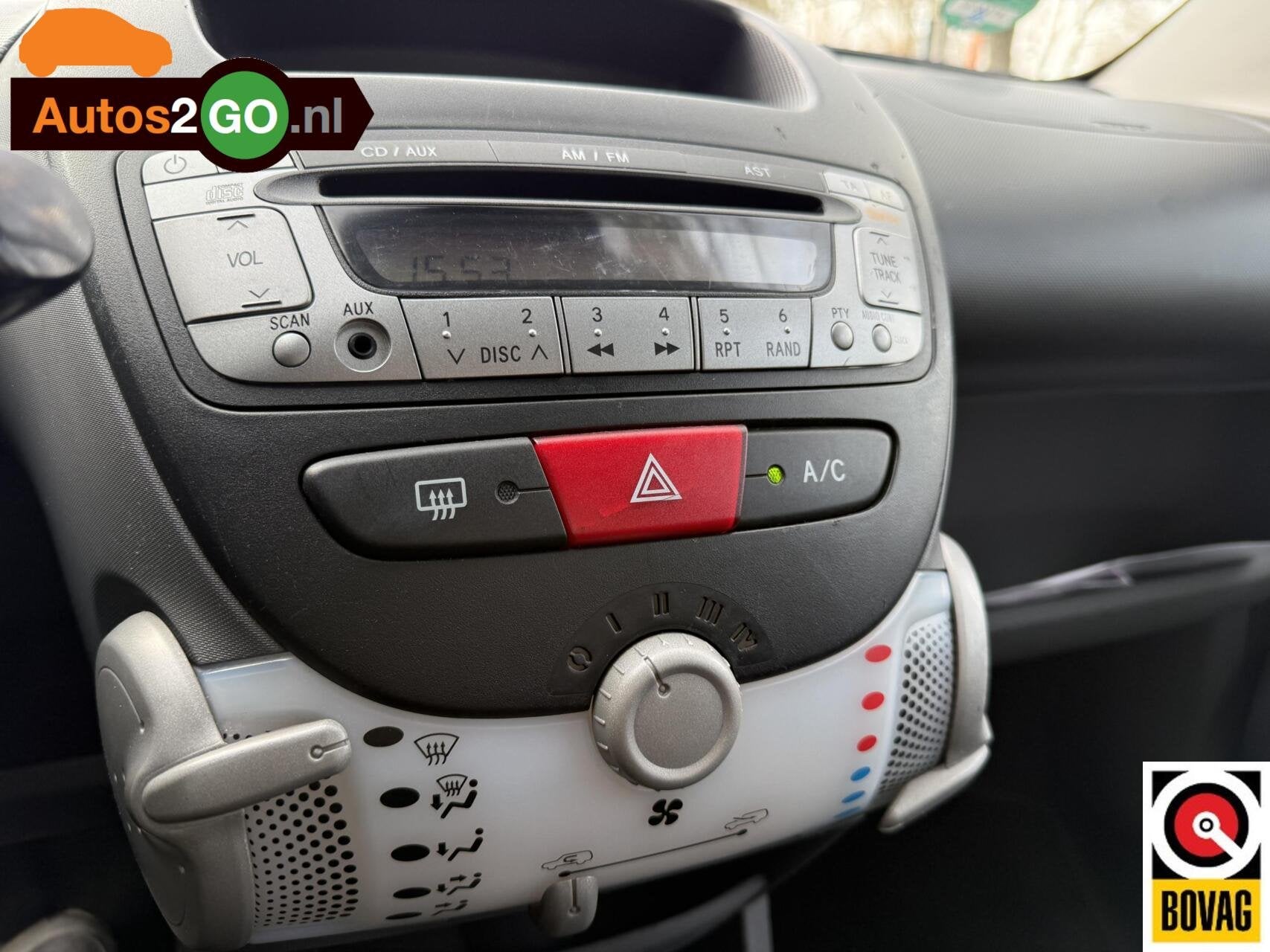 Citroen C1 1.0-12V, Auto's, Citroën, Gebruikt, 4 stoelen, C1, 68 pk
