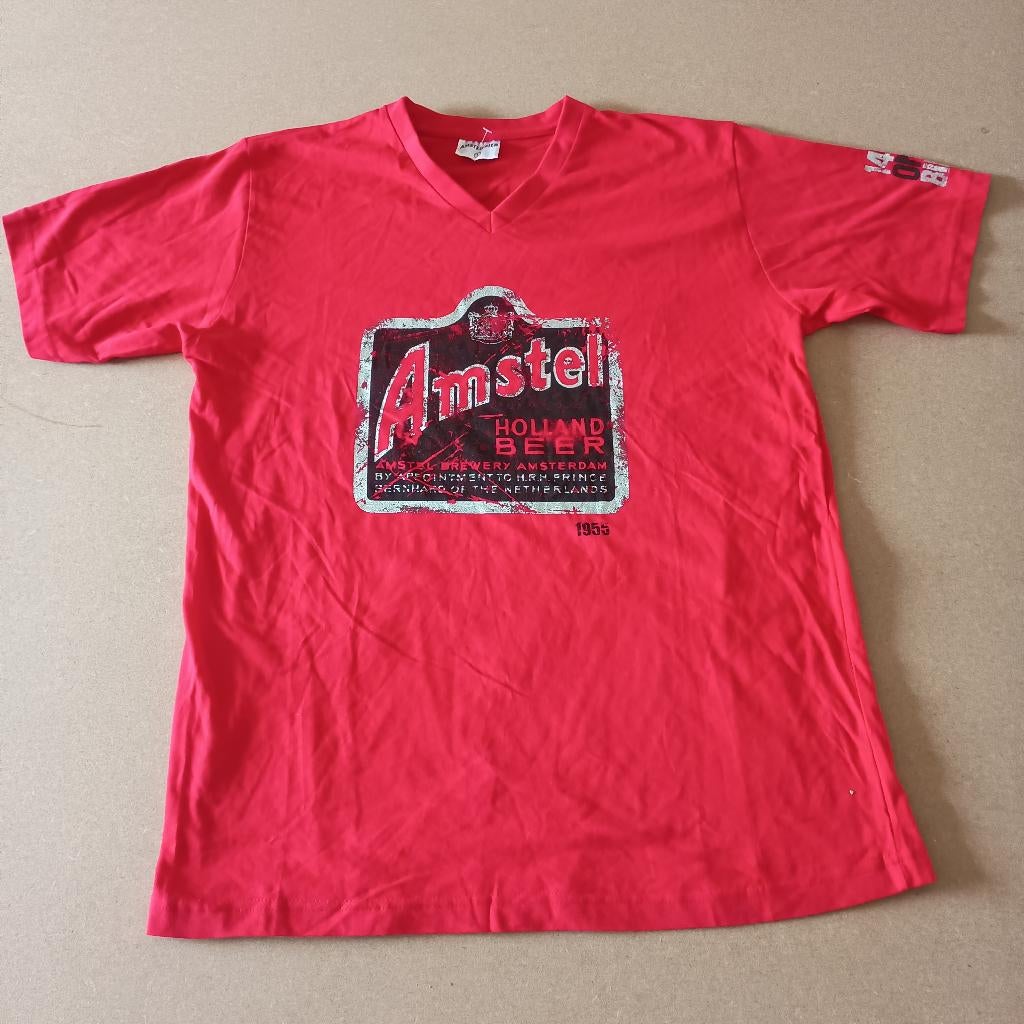 amstel shirt, Verzamelen, Biermerken, Nieuw, Kleding, Amstel, Ophalen of Verzenden