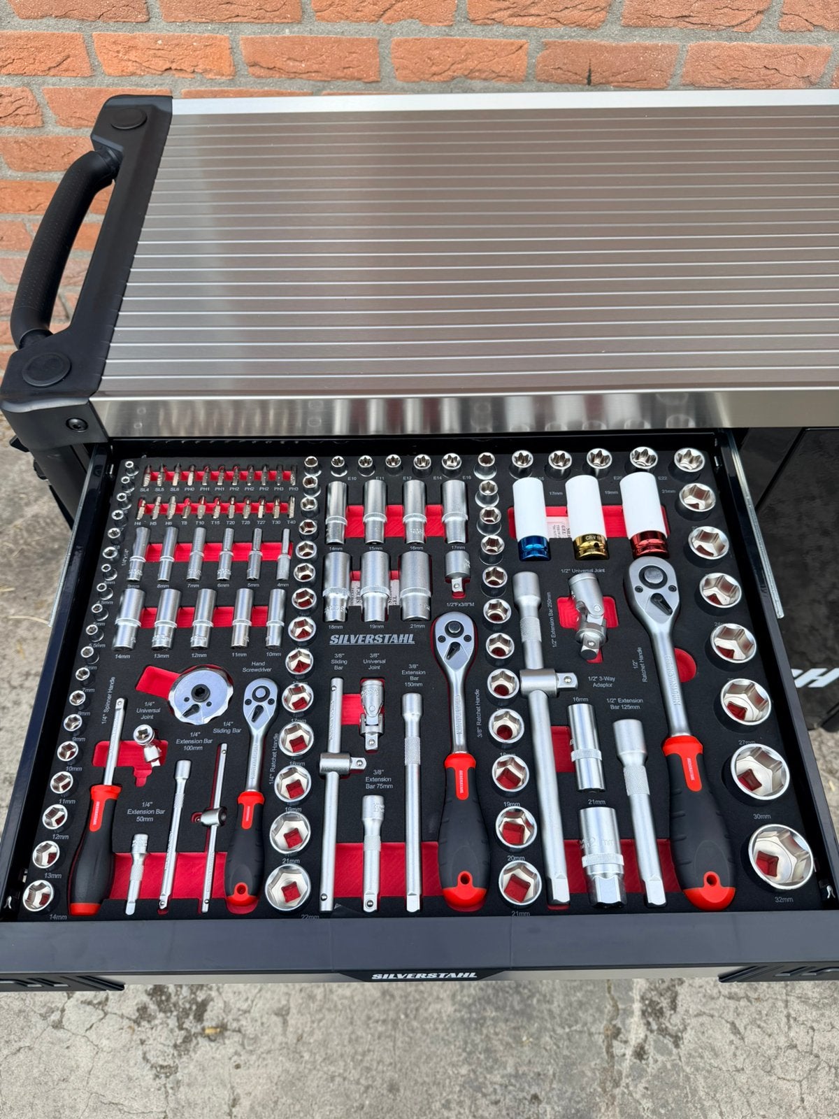 Gereedschapswagen SILVERSTAHL TECH LINE / Nieuw, Ophalen, Nieuw