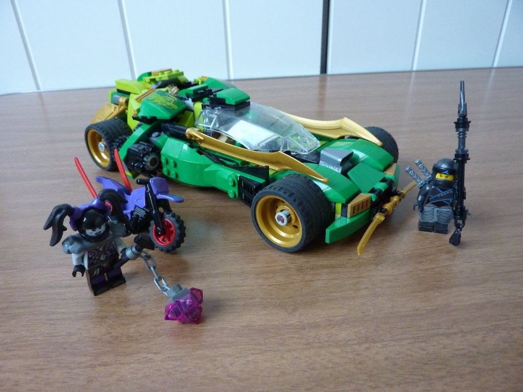 Lego Ninjago 70641 Ninja nachtracer, Gebruikt, Lego, Ophalen of Verzenden, Compleet