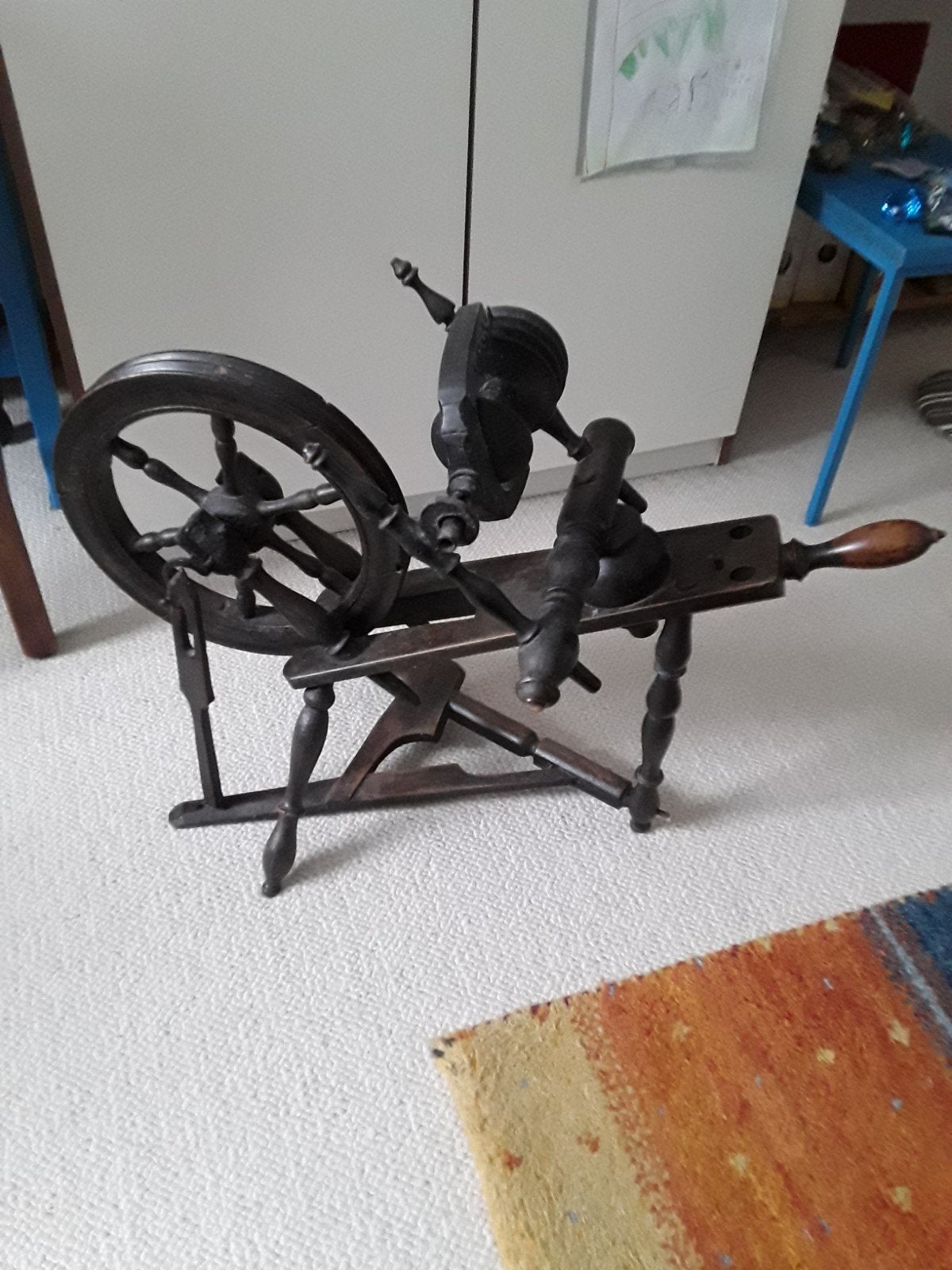 spinnewiel, Hobby en Vrije tijd, Ophalen, Gebruikt, Spinnewiel